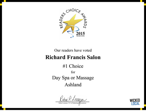 Ashland_Day_Spa_or_Massage_#1_Choice_Richard_Francis_Salon